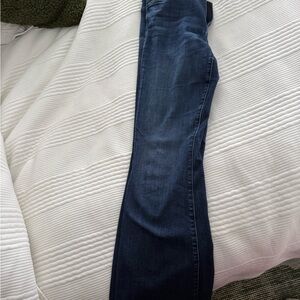MOTHER Dark Indigo Bootcut Jeans